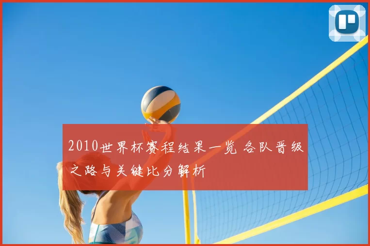 2010世界杯赛程结果一览 各队晋级之路与关键比分解析
